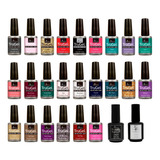 Ezflow Trugel X24 Esmaltes Semipermanentes + Base + Top Gel