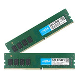 Memoria Crucial Pc4-25600 Ddr4-3200 64gb (32gb X 2) Udimm [i