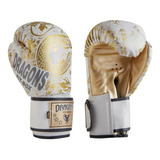 Guantes De Boxeo Kickboxing Mma Blancos Sintetico Premium