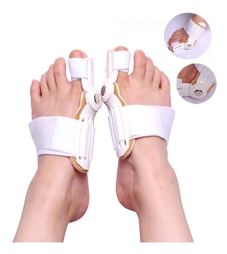 Férula Corrector De Juanete Hallux Valgus Pies Par