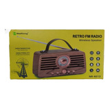 Radio Retro Parlante Bluetooth 