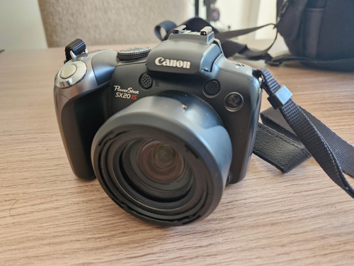 Camara Canon Sx20 Is 12.1mp 20x Optico + Estuche