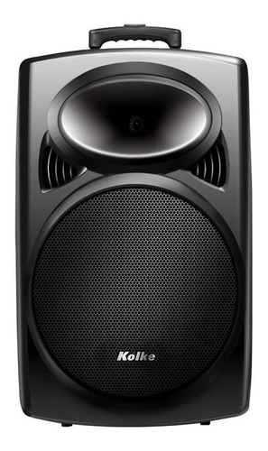 Parlante Kolke Rhytm Kpb-422 Portátil Con Bluetooth  Negro