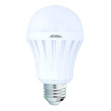 Foco De Emergencia Recargable 5w Base E27 Adir 6830 Color De La Luz Blanco Frío