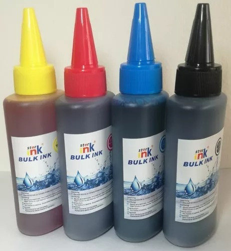 X4 Tinta Generica Para Eps T664 L220 L355 L365 L375  400ml