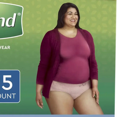 Depend Fit-flex Mujer Incontinencia Max Absorb Xl Pink 15 Ct | Envío gratis