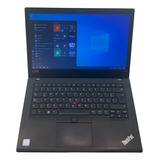 Notebook Lenovo Thinkpad T480 I7 12gb Ssd480 W10p C/detalles
