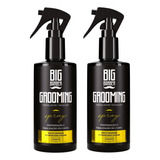 Grooming Modelador Big Barber 240ml Para Barba Cabelo 2 Unid