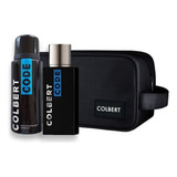 Kit Neceser Perfume X 50ml + Desodorante 150ml Colbert Code
