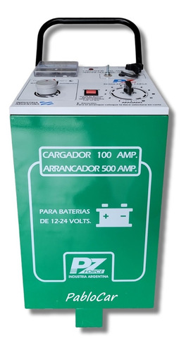 Cargador Arrancador De Batería Carrito 100/500 Amp 12v 24v