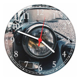 Relógio De Parede Carro Vintage Sala Bar Churrasco 30 Cm Q10