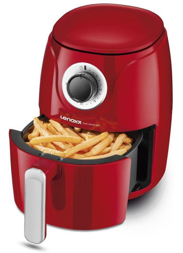 Fritadeira Easy Fryer Pfr905 Lenoxx 2.5l Vermelha Cor Vermelho 127v