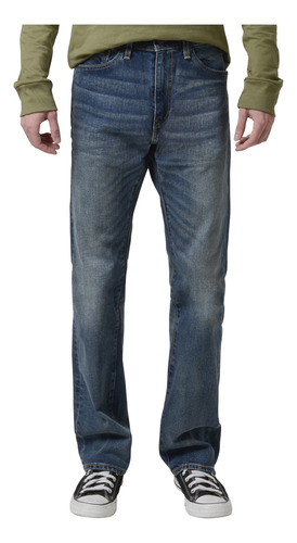 Jeans Hombre 505 Regular Azul Levis 00505-1555