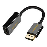 Cablecreation Activo Dp A Hdmi 4k 60hz, Adaptador Displaypor