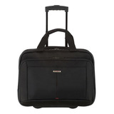 Maletín Samsonite Guardit 2.0 Color Negro Diseño De La Tela Liso