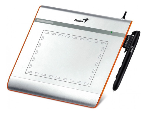 Tableta Genius Grafica Easypen I405x Digitalizadora Plateada