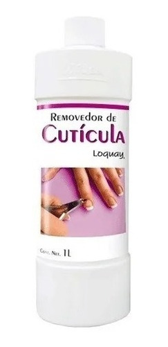 Removedor De Cutícula Loquay Ablandador Manicura 1 Litro