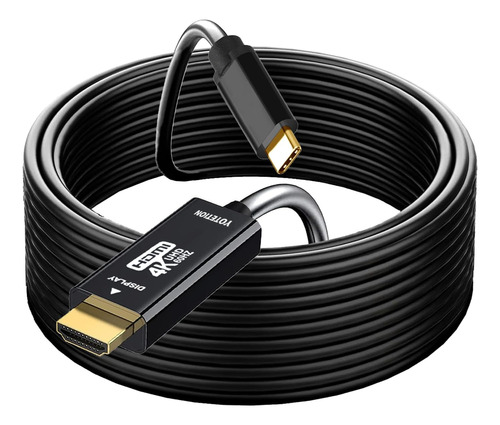 Cable Usb C A Hdmi De 15 Pies 4k60hz, Adaptador Usb 3.1 Tipo