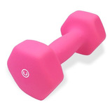 Mancuerna Pesa Recubierta Goma 2 Kg Gym Fitness Funcional 