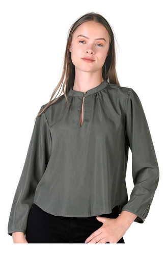Blusa Mujer Verde Stfashion 72605416 | MercadoLibre
