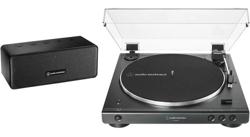 Bandeja Audio Technica At-lp60x Spbt + Parlante Bluetooth