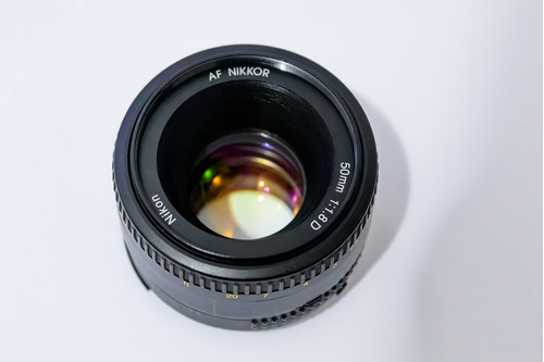 Lente Nikon Af Nikkor 50 Mm F/1.8 D - Usada