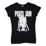 Polera Mujer Pearl Jam Ten Stencil Rock Abominatron