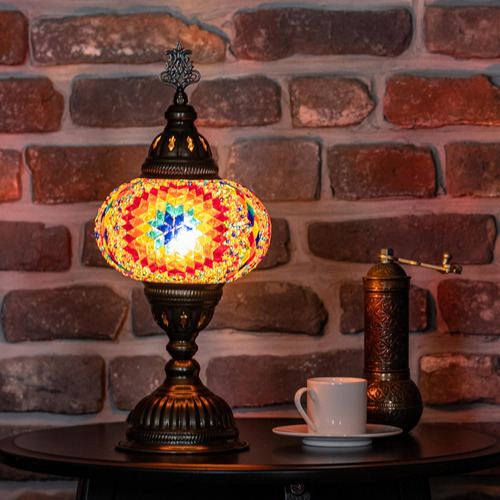 Lámpara Turca Seepace Lámparas De Mosaico Marroquíes Antigua