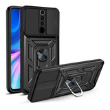 Carcasa Con Protector De Cámara Para Redmi Note 8 Pro