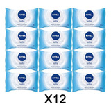 Kit Com 12 Sabonetes Nivea Proteínas Do Leite 85g