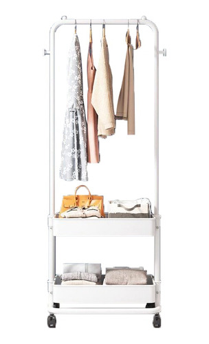 Rack Armable Ropa Organizador Closet Hogar  Ganchos