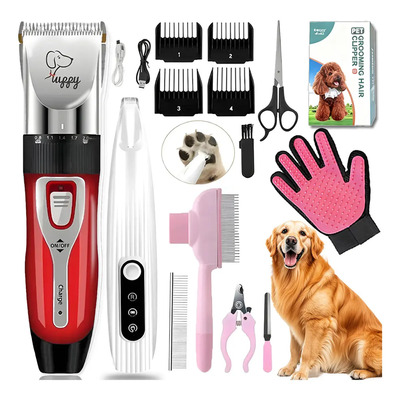 LuzMascota Maquina Cortar Pelo Perros Gatos Inalámbrica Peines Incluidos | MercadoLibre