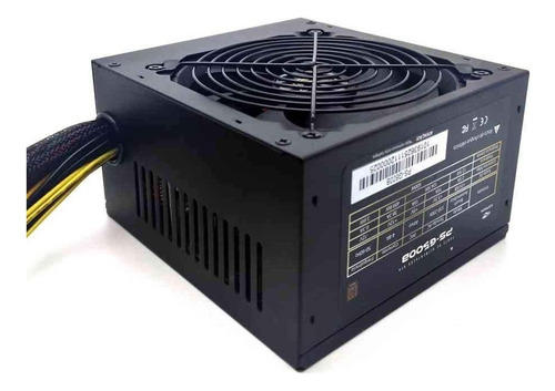 Fonte Gamer Atx 500w Ps-g500b 80 Plus Bronze C3 Tech Cor Preto 110v/230v