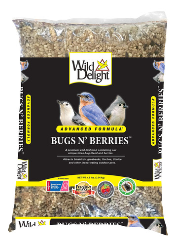 Wild Delight - Alimento Para Pjaros Con Insectos Y Bayas, Em