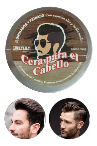 Cera Para El Cabello Con Sujecion Alta Y Brillo Medio Tcupon