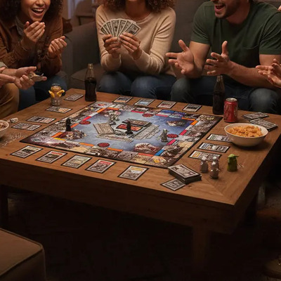 Juego Mesa Monopoly: Star Wars El Mandalorian F1276 Hasbro | Meses sin interés