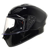 Casco Moto Integral Visor Simple Smk Stellar Classic Color Negro Tamaño Del Casco Xl