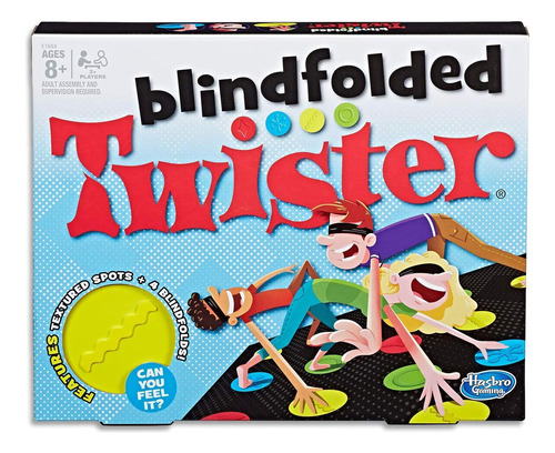 Juego Twister Con Los Ojos Vendados