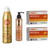 Bronceado Piel Morena Sana Natural Autobronceante Verano X4