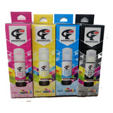 Kit X 4 Tintas Genericas Para Epson L3110 L3210 L3150 L3250 