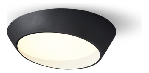 Plafon Moderno Arcila-l 96w Calido 60cm Negro Led