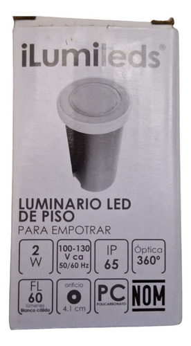 Luminario Led Para Empotrar En Piso