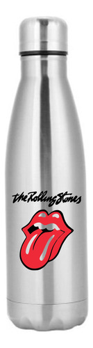 Botella Térmica De Acero Personalizada The Rolling Stones