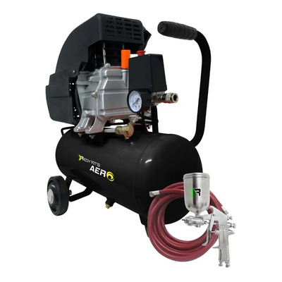 Compresor de Aire Goni 2HP 18L Pistón con Pistola y Manguera 5m | Envío gratis
