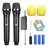 Universal Micrófono Inalámbrico Profesional Karaoke Kit 2pcs