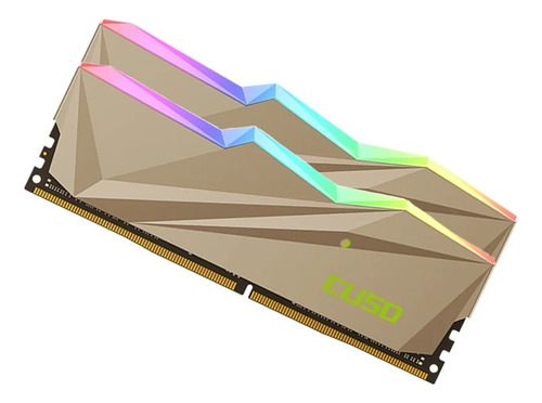 Memória Ram Ddr4 16gb 2x8gb 3200mhz Cuso Rgb C/ Nf