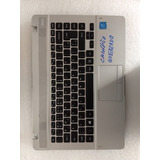 Base+teclado Samsung Np370e4k Usada Com Defeito Retirada De 