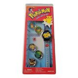 Reloj Digital Pokemon Vintage 1999 Original Nintendo Pikachu