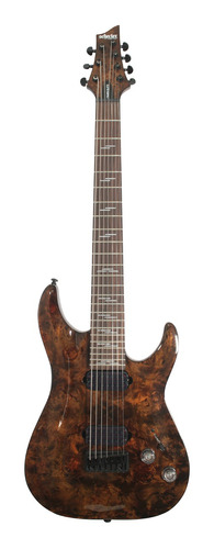 Schecter Omen Elite 7 Cha Guitarra Eléctrica Sólida 7 Cuerda