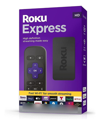 Roku 2 Express 3960 Streaming Full Hd Preto Hdmi Wifi 